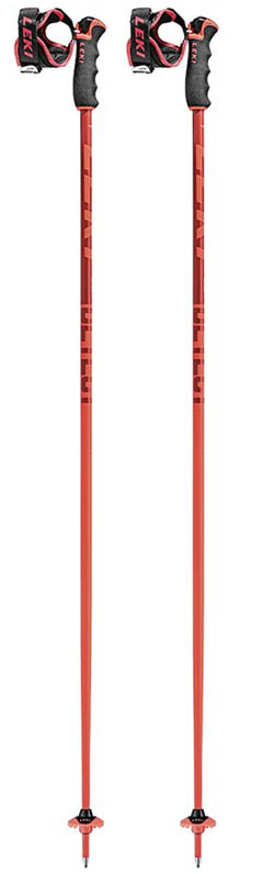 Leki Detect S (red) ski poles